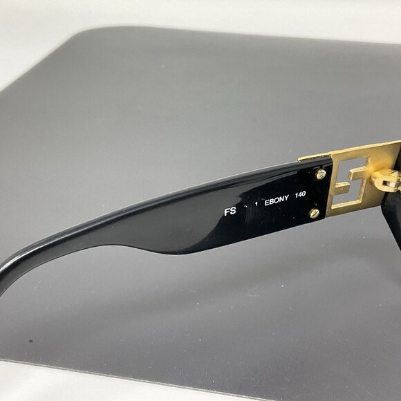 fendi sunglasses Frame Women FS 111  140 Ebony (  Black and gold ) main image 11